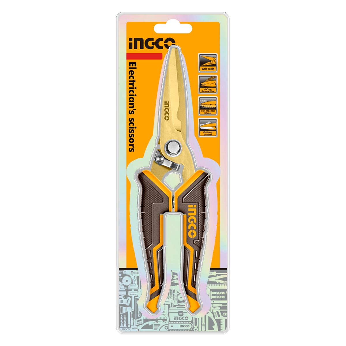 Ingco HES0187 Ψαλίδι Πολλαπλών Χρήσεων 180mm