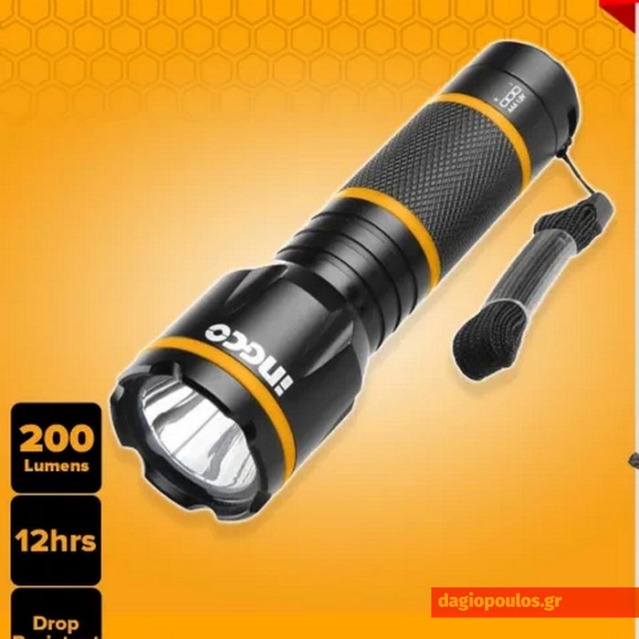 Ingco HFL013AAA58 Φακός Προβολέας 250 lumen | dagiopoulos.gr