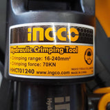 Ingco HHCT01240 Υδραυλική Πρέσα Ακροδεκτών 70kN