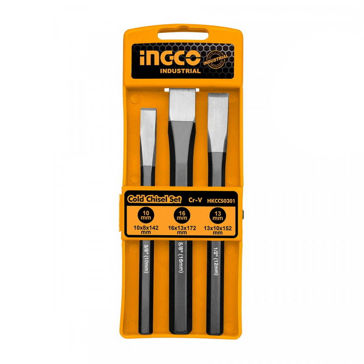 INGCO HKCCS0301 Επαγγελματικά Καλέμια Σετ 3 Τεμ