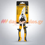 Ingco HTSN0110L λαμαρινοψάλιδο αριστερής κοπής 250 mm στην εργοστασιακή συσκευασία