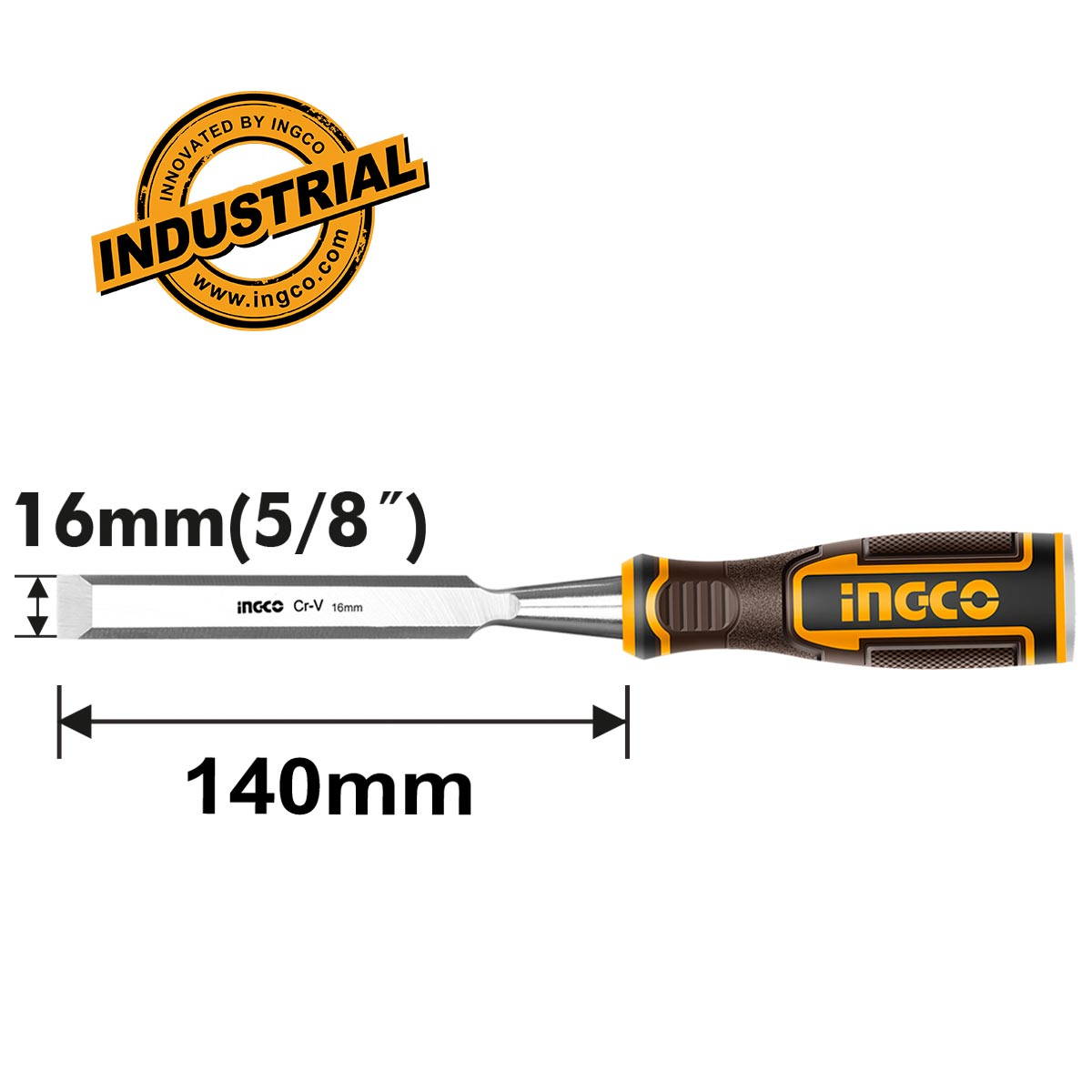 INGCO HWC0816 Σκαρπέλο Ξύλου 16mm