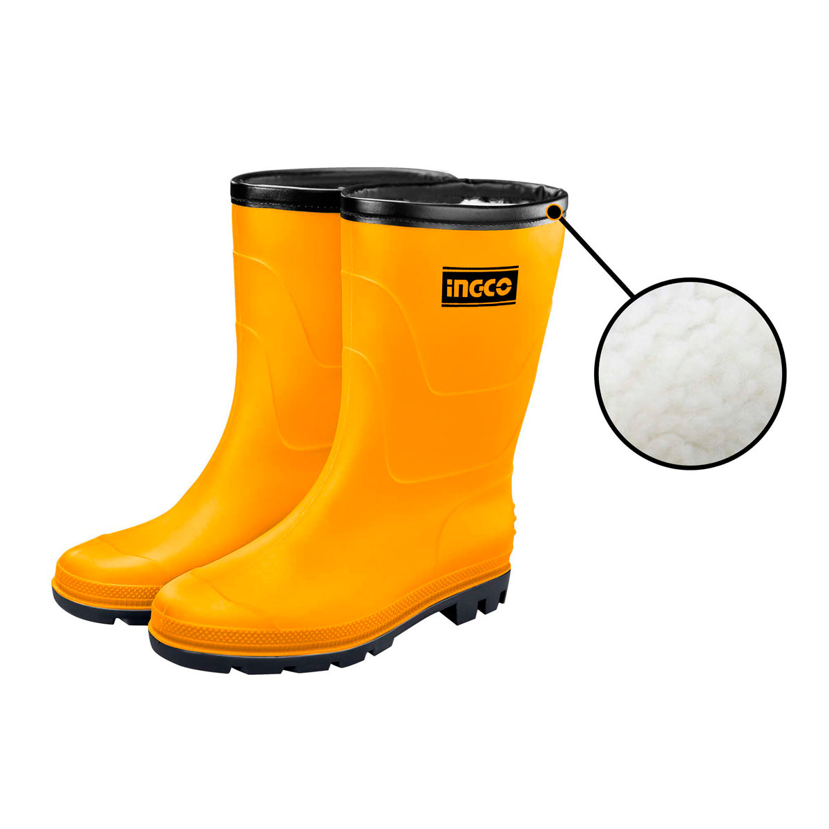 INGCO SSH112L Γαλότσες με Επένδυση