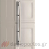 Keter Excellence High Ντουλάπα Μονόφυλλη Ψηλή Με 4 Ράφια Μπεζ