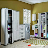 Keter Excellence High XL Ντουλάπα Δίφυλλη Ψηλή Με 4 Ράφια Μπεζ 305Ltr