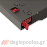 Keter Gulliver Tall Ντουλάπα Δίφυλλη Ψηλή Με 4 Ράφια Μπεζ