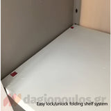 Keter Gulliver Tall Ντουλάπα Δίφυλλη Ψηλή Με 4 Ράφια Μπεζ