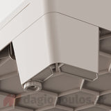 Keter Gulliver Tall Multispace Ντουλάπα Δίφυλλη Ψηλή Με 4 Ράφια & Χώρισμα Μπεζ