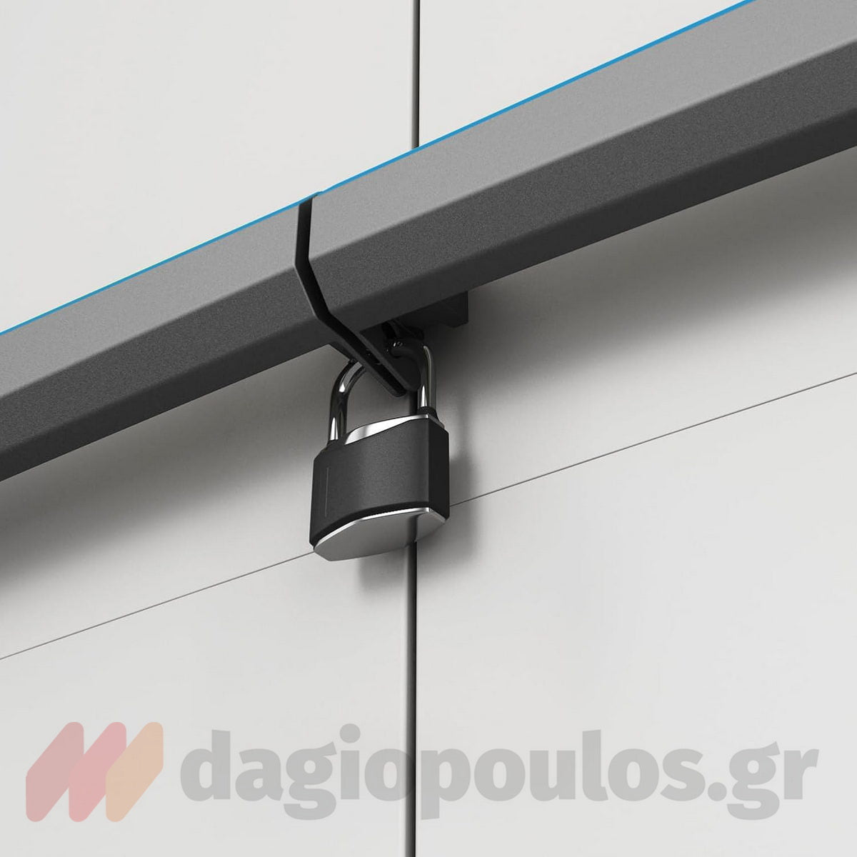 Keter Linear Base Ντουλάπα Χαμηλή Με 1 Ράφι Γκρι Ανοικτό