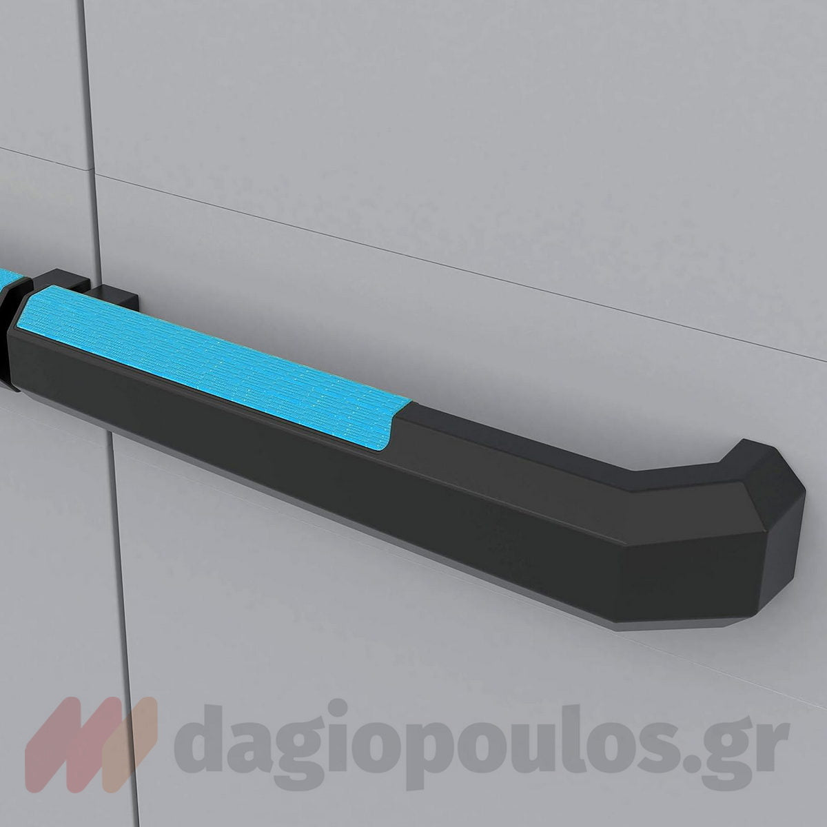 Keter Linear Tall Utility Ντουλάπα Ψηλή Με 3 Ράφια & Μεσαίο Χώρισμα Γκρι Ανοικτό