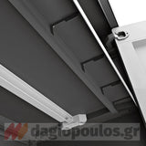 Keter Titan Multispace Ντουλάπα Δίφυλλη Ψηλή Με 4 Ράφια & Χώρισμα Γκρι / Μαύρη