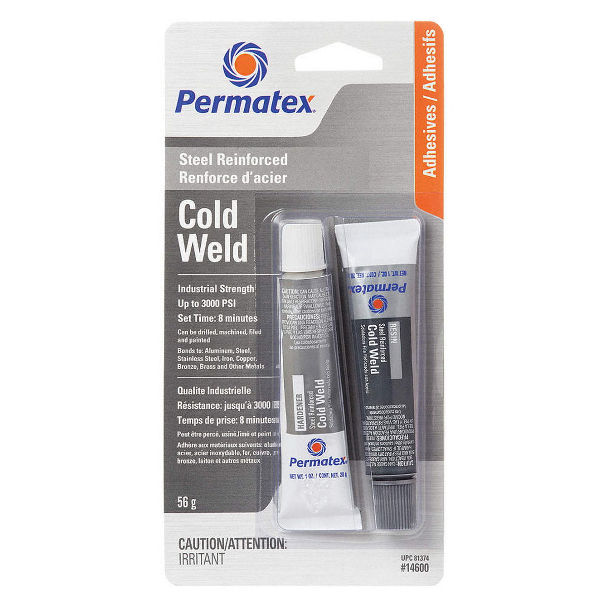 Permatex 35251 Κόλλα Εποξειδική Μετάλλων 2 Συστατικών 25ml