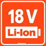 Yato YT-828461 Μπαταρία Επαναφορτιζόμενη 18V Li-Ion 2.0Ah