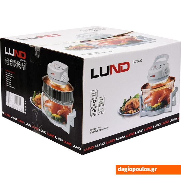 Lund 67640 Φούρνος Αλογόνου Ρομποτάκι 1400W | dagiopoulos.gr