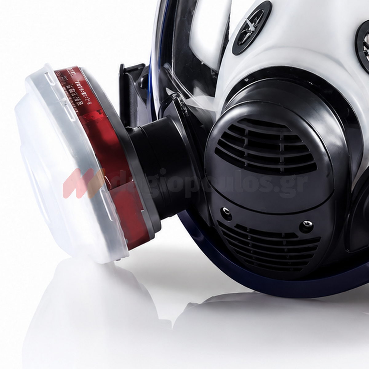 Finergo FR-3500 Επαναχρησιμοποιούμενη Μάσκα Ολοκλήρου Προσώπου Με Φίλτρα & Προφίλτρα
