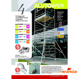 Marchetti AluTower 140X180 Σκαλωσιά - Πύργος Επεκτεινόμενος 140cm x 180cm