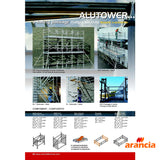 Marchetti AluTower 140X180 Σκαλωσιά - Πύργος Επεκτεινόμενος 140cm x 180cm