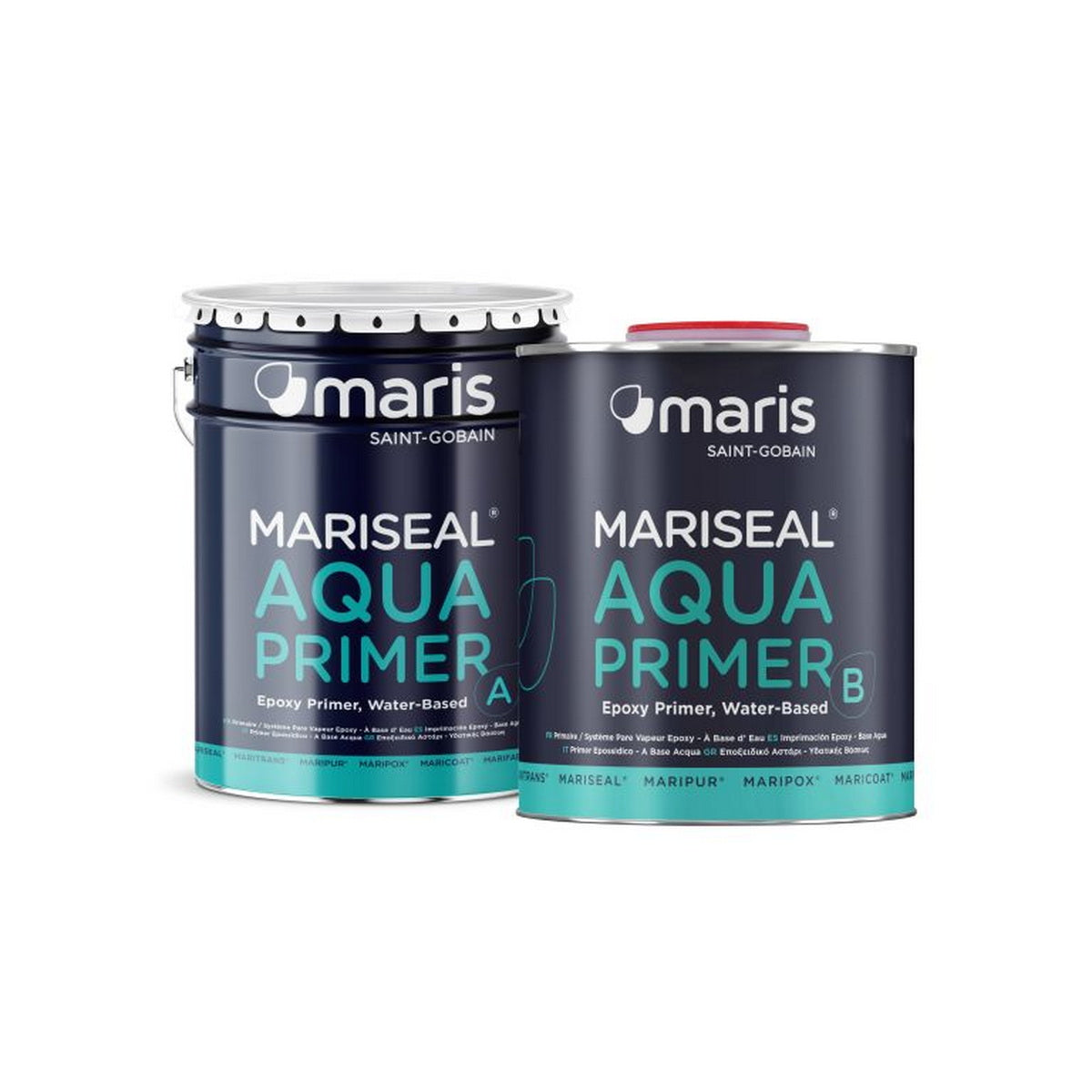 Maris Mariseal Aqua-Primer Εποξειδικό Αστάρι Πρόσφυσης 2 Συστατικών Νερού 4Kgr