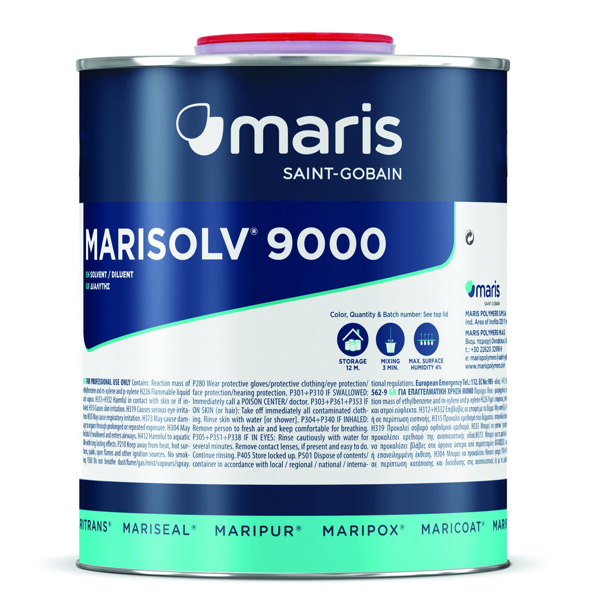 Maris Marisolv 9000 Διαλυτικό Αραίωσης 20Ltr