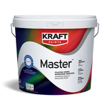 Kraft Master Πλαστικό Χρώμα Εσωτερικών Τοίχων Υψηλής Ποιότητας Ματ