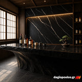 Mega Panel PVC 204 CARRARA BLACK 1220mmx2800mm