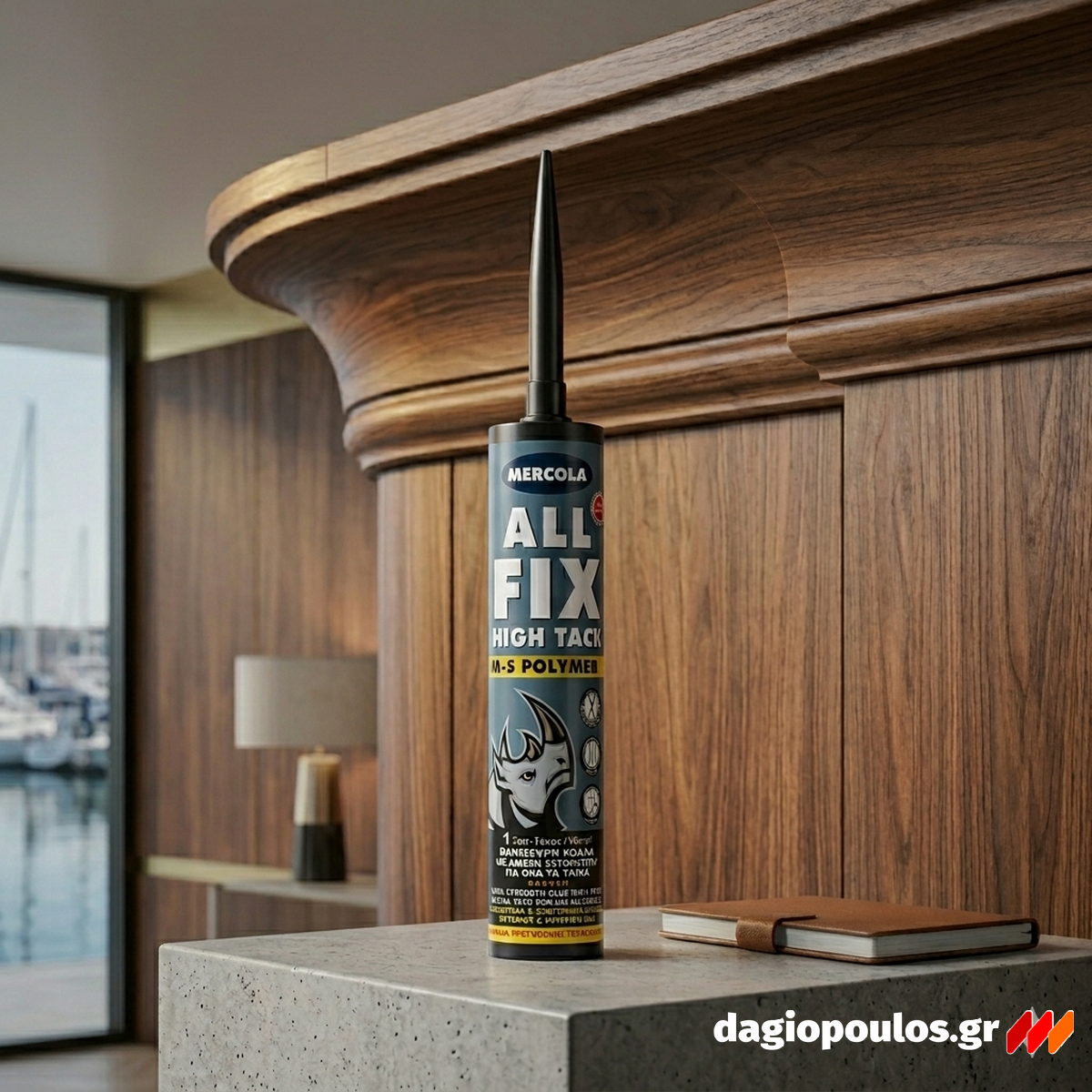 Mercola All Fix High Tack Πανίσχυρη Υβριδική Κόλλα Άμεσης Συγκράτησης ΛΕΥΚΗ