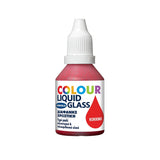 Mercola Liquid Glass Colour Χρωστικές Υγρού Γυαλιού 30ml ΚΟΚΚΙΝΟ