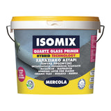 Mercola Isomix Quartz Glass Primer ταχυστέγνωτο χαλαζιακό αστάρι πρόσφυσης γαλάζιο για πλακίδια μάρμαρα μωσαϊκά