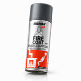 Mercola Minos Fire Coat Spray Ταχυστέγνωτη Βαφή Υψηλής Θερμοκρασίας 650°C ΑΝΘΡΑΚΙ