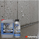Mercola WATER BLOCK M33 AQUA Διαφανές Σιλικονούχο Ματ Αδιαβροχοποιητικό Νερού για Πέτρες Μάρμαρα Τσιμέντο Πλακίδια