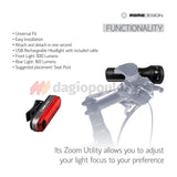 Momo Design HL02+RL03 KIT Συλλογή Φακός Ποδηλάτου + Πίσω Φως Επαναφορτιζόμενα Σετ 2 Τεμ