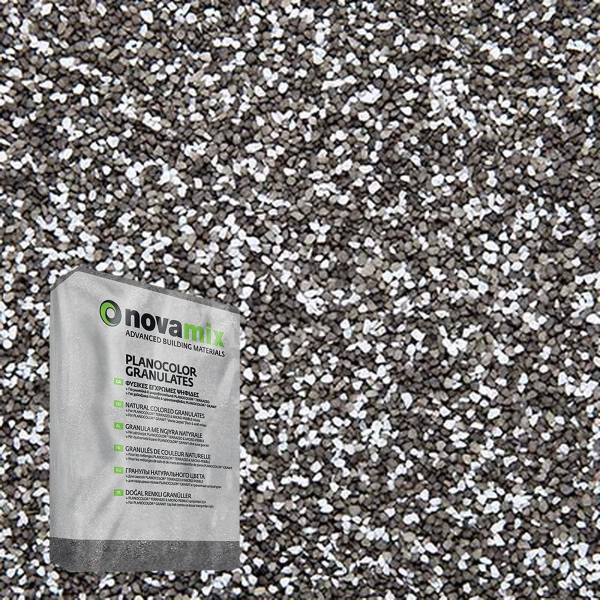 Novamix Planocolor Granulates NSD Ψηφίδες Έγχρωμες Με Υψηλή Χρωματική Αντοχή 20Kgr 3792 40