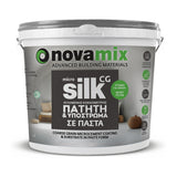 Novamix Microsilk CG Αυξημένης Κοκκομετρίας Πατητή & Υπόστρωμα Σε Πάστα