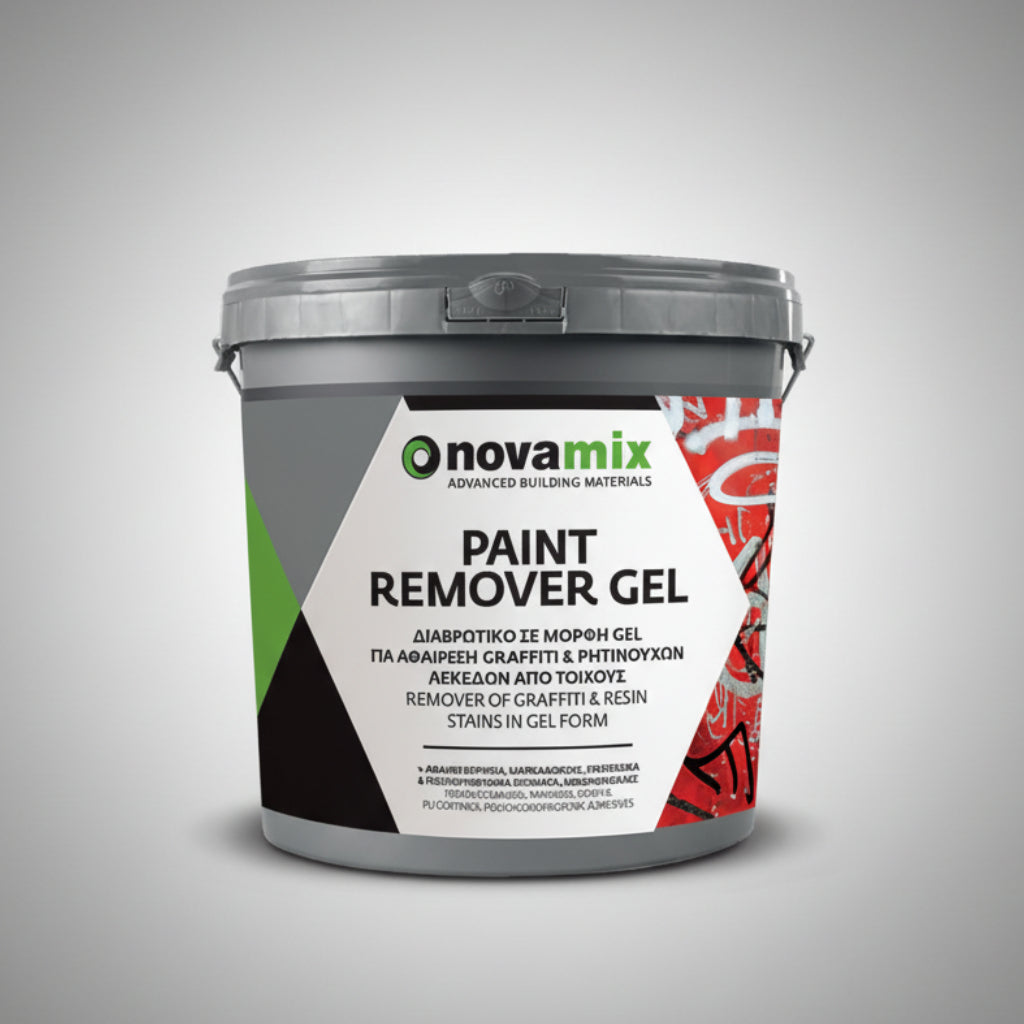 Novamix Paint Remover Gel Διαβρωτικό Χρωμάτων Βερνικιών Graffiti Σε Μορφή Gel