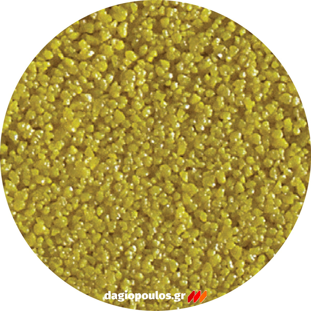 Novamix Planocolor Granulates LC Έγχρωμες Συνθετικές Ψηφίδες ΚΙΤΡΙΝΟ 5kgr