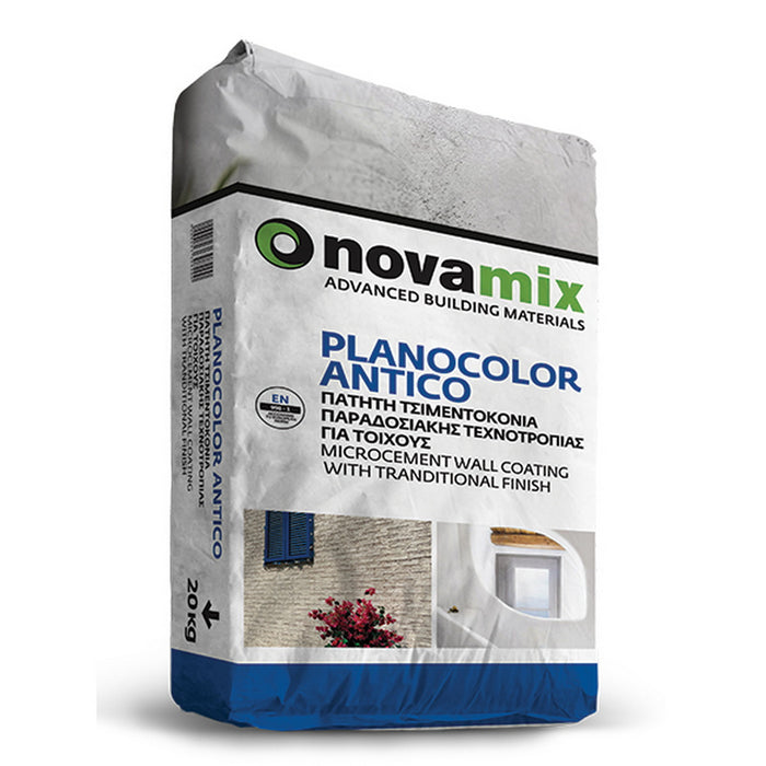Novamix Planocolor Antico Σπατουλαριστό Τσιμεντοκονίαμα | Dagiopoulos.gr