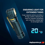 Olight Perun 3 Φακός Κεφαλής Επαναφορτιζόμενος 3000 Lumens