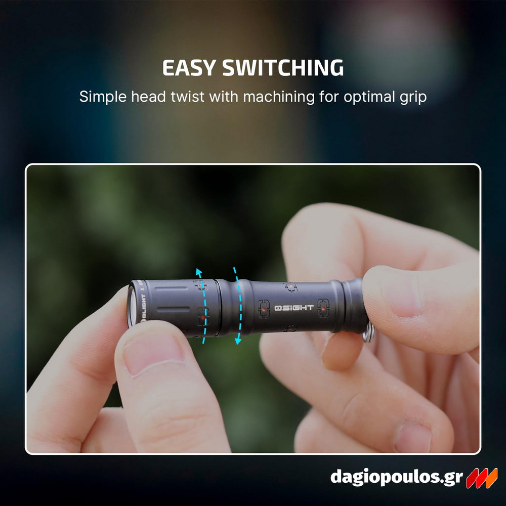 Olight i3E EOS Osight Edition Φακός Μπρελόκ 90 Lumens