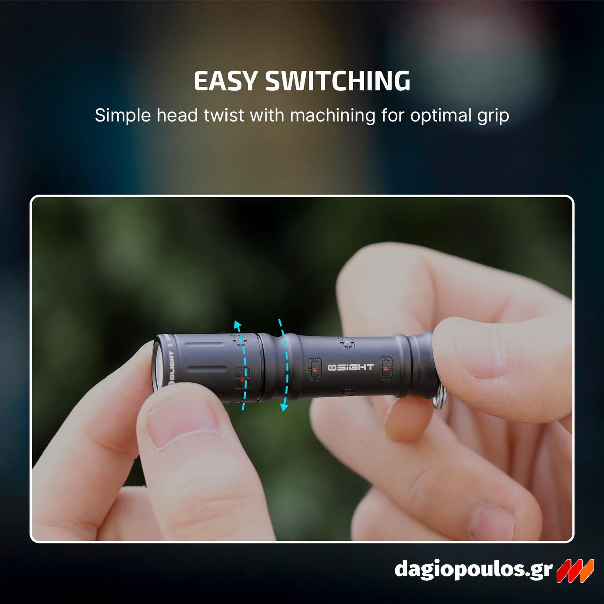 Olight i3E EOS Osight Edition Φακός Μπρελόκ 90 Lumens