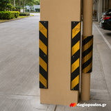 Γωνία Προστασίας Parking Ενισχυμένη Από Ελαστικό Καουτσούκ 800mm x 100mm x 12mm ΚΙΤΡΙΝΗ/ΜΑΥΡΗ