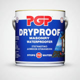 PGP Dryproof Masonry Waterproofer Επαλειφόμενο Μονωτικό Διαλύτου Εξωτερικής Εσωτερικής & Αρνητικής Υγρασίας ΓΚΡΙ