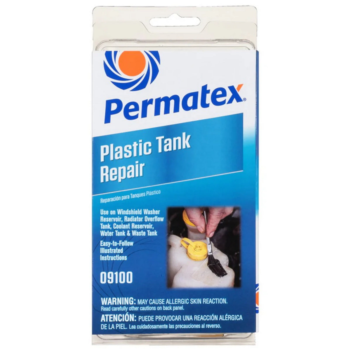 Permatex 09100 Plastic Tank Repair Εποξειδικό Κιτ Επισκευής Πλαστικών Δεξαμενών