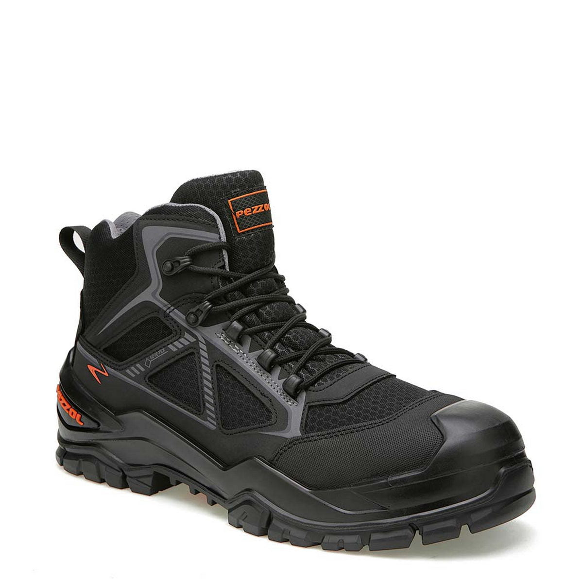 Pezzol Alligator S3 WR CI HI HRO SRC Παπούτσια Ημιμποτάκια Ασφαλείας Εργαζομένων Ιταλίας Με ΜΗ Μεταλλική Προστασία