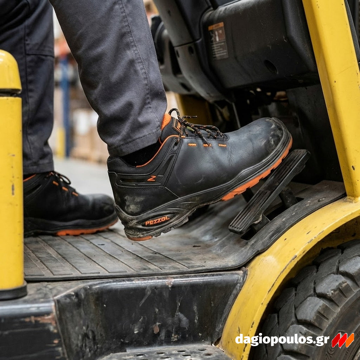 Pezzol Admiral S3S ESD SRC Παπούτσια Ασφαλείας Εργαζομένων Χαμηλά Με ΜΗ ΜΕΤΑΛΛΙΚΗ Προστασία Ιταλίας