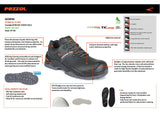 Pezzol Gemini S3 SRC Παπούτσια Ασφαλείας Εργαζομένων Χαμηλά Με ΜΗ Μεταλλική Προστασία Ιταλίας