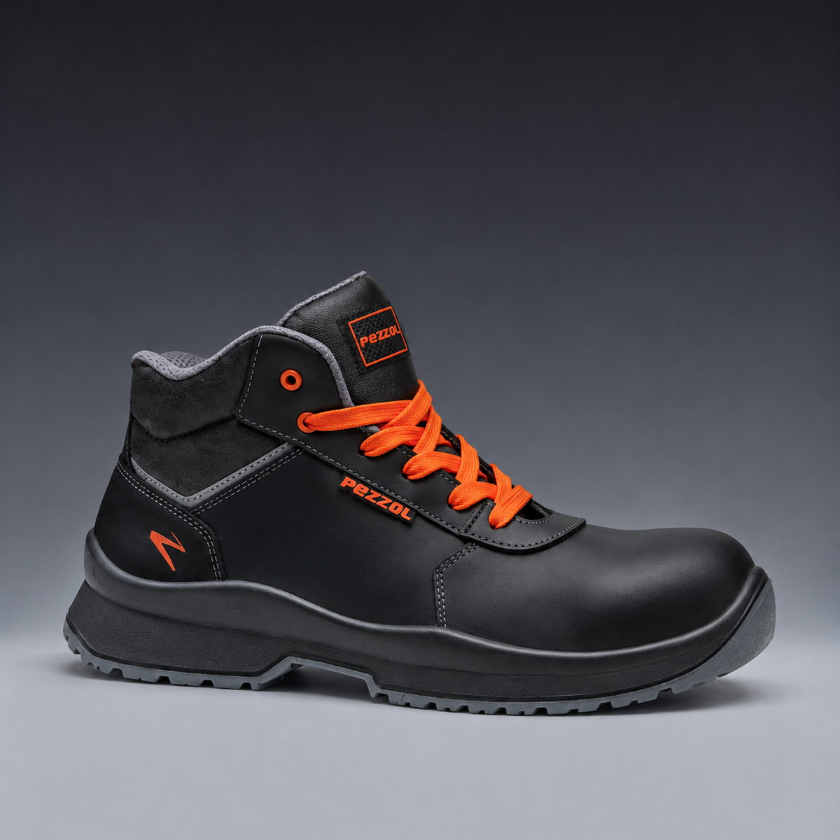 Pezzol Jackson Orange S3 SRC Παπούτσια Προστασίας Εργαζομένων Ημιμποτάκια Με ΜΗ Μεταλλική Προστασία