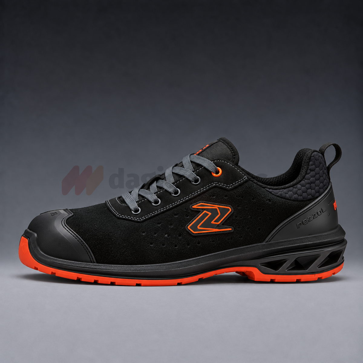 Pezzol Jump XS 40 S1PS SC FO SR ESD DGUV Παπούτσια Προστασίας Εργαζομένων Χαμηλά Με Προστασία