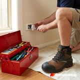 Pezzol Kashmir SB PS E WPA HI HRO FO SR Παπούτσια Ημιμποτάκια Ασφαλείας Εργαζομένων & Ηλεκτρολόγων Με ΜΗ Μεταλλική Προστασία Ιταλίας