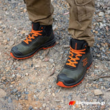 Pezzol Kayak CH 50 S3S SC FO SR ESD Παπούτσια Ασφαλείας Εργαζομένων Ημιμποτάκια Με Προστασία Ιταλίας