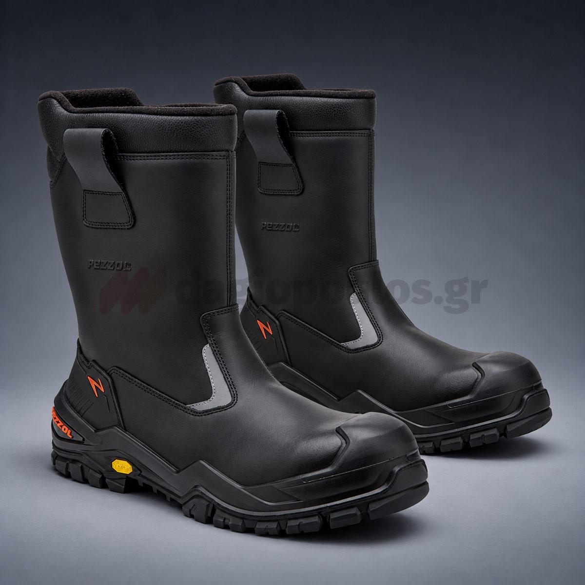 Pezzol Klondike S3S CI HI HRO FO LG SR Παπούτσια Προστασίας Εργαζομένων Μπότες Με ΜΗ Μεταλλική Προστασία